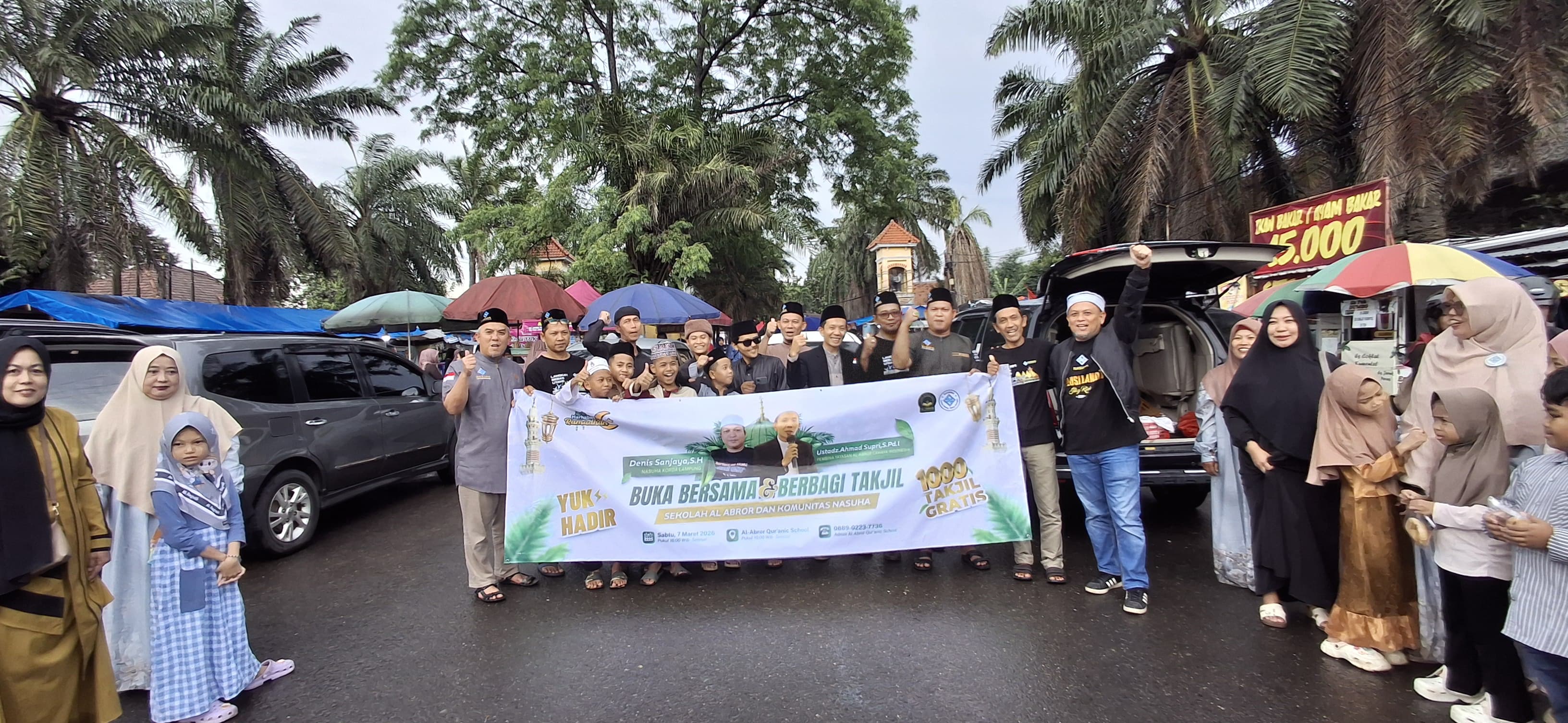 Al Abror dan Komunitas Nasuha Berbagi Takjil